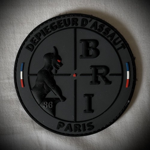 écusson police patch - police, rond