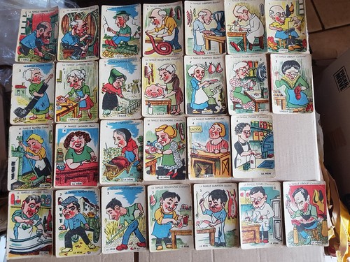 Tre ancien jeu carte - ancien, 7