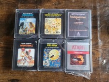 LOT DE 6  JEUX ATARI 2600 ORIGINAUX