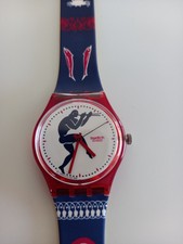 Montre SWATCH AG 1991 Tedophorus NEUVE Collector Vintage PILE NEUVE