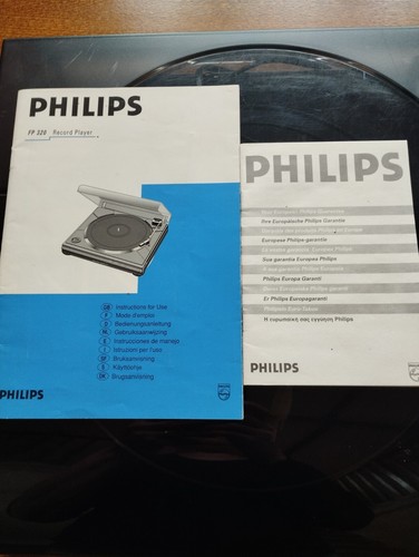 Platine vinyle philips fp320 - vinyle,