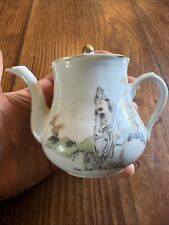 Petite Théière Porcelaine Peinte Japon Asie Asia tea Japan