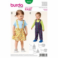 Burda 9372 Jupe & Salopettes