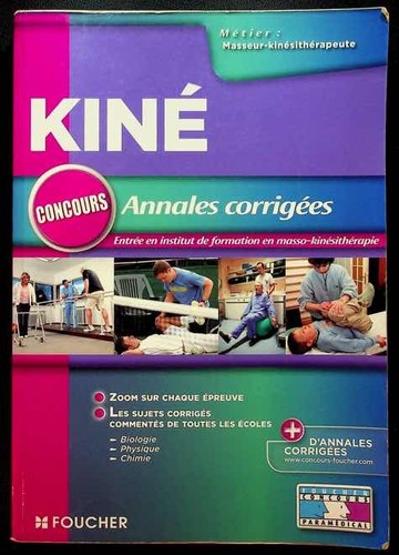 Kiné annales corrigées - annales,