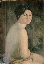 Adolphe Boigegrain (1895-1953) Jeune femme nue huile sur toile 64x44cm
