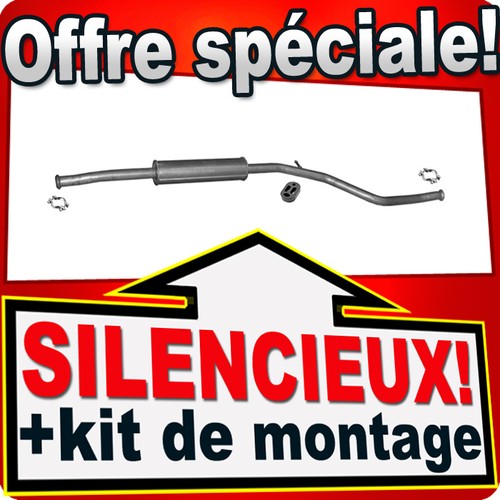 Silencieux intermédiaire pour - silencieux,