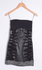 Balmain Femme Noir Mini Robe