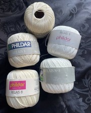 5 PELOTES DE COTON RELAIS 8  (