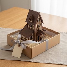 Chalet miniature bois - en,