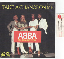 ABBA    Take a chance on me    Etiquette JUKEBOX      7" 45 tours  SP