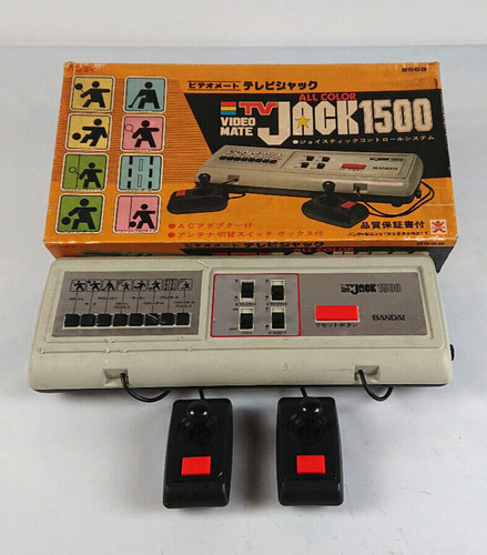 Console bandai jack 1500 - tv,