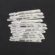 20 Lames De Scie Sauteuse En Acier Cobalt Dewalt DT2154 Pour Découpe Métal 5-9Mm