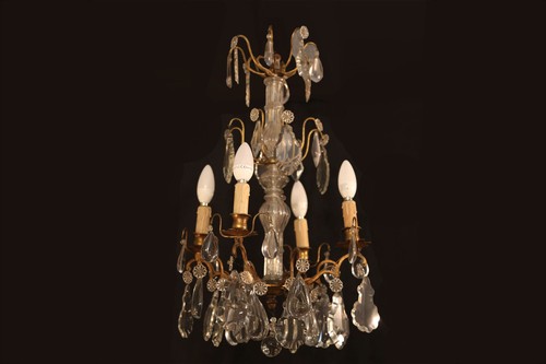 Lustre pampilles xixème - pampilles,,
