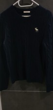 Pull Abercrombie & Fitch Bleu marine en laine T.S