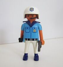 PLAYMOBIL (Z3116) PLAGE- Officier Homme Policier avec Casque Quad 3655