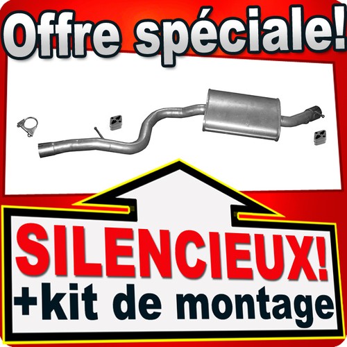 Silencieux arriere pour - arriere,
