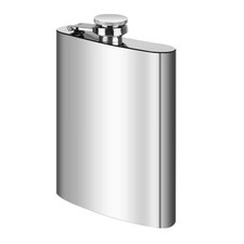 Stainless steel hip flask pocket bottle liquor bottle drink container 250 ml
