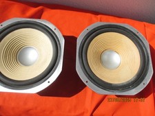 paire d anciens boomers JVC magister B30 chassis alu