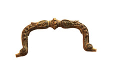 Poignée de commode ou de tiroir en bronze. XIXe
