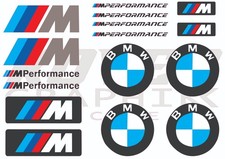 Planche de Stickers moto voiture BMW format A4