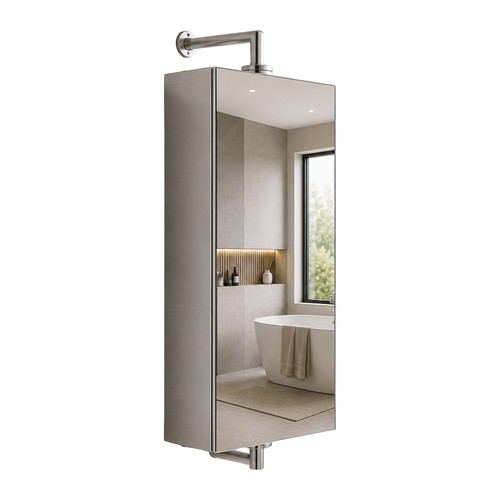 Armoire miroir étagère - armoire-miroir,,
