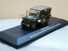 Jeep Willys MB sanitaire croix