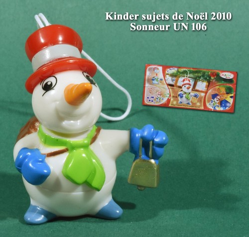 Kinder sujets noël - kinder, 2010