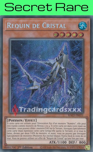 Requin de cristal - cristal,