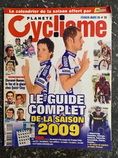 Magazine Planète Cyclisme n°20 Le guide de la saison 2009 avec calendrier 2009