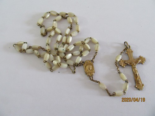 Ancien chapelet grains - ancien,