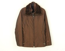 Wellensteyn Zermatt Femme M Veste Fermeture Éclair Marron Hiver Chaud Fourrure