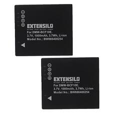 2 Batteries pour Panasonic