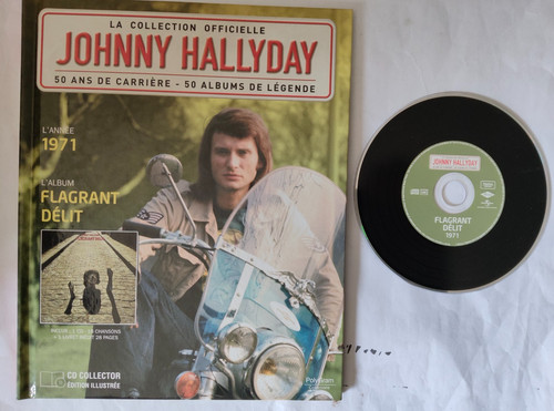 Johnny hallyday livret - hallyday, cd