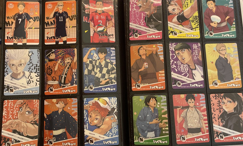 Haikyuu volleyball card - haikyuu!,
