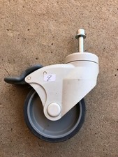 N°2 ) ROUE Polyuréthane  pivotante frein roulettes Roulettes  100 MM