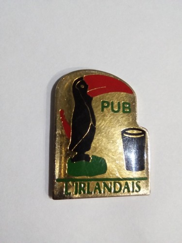 Pin irlandais pub - pub, toucan