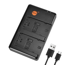 BC-QZ1 Batterie USB Dual Quick Chargeur Compatible pour NP-FZ100 Alpha 9 A9 A...