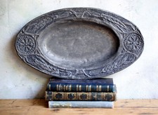 Antique Art Nouveau Pewter