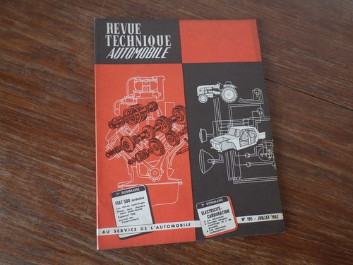 Revue technique automobile - revue,