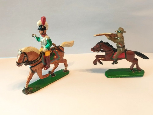 Lot figurines plomb a - 2,
