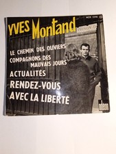 EP YVES MONTAND"les chemin des écoliers" VG/VG