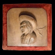 French Antique Sculpture Bois