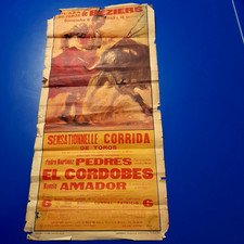 Affiche « Sensationnelle corrida » : il y a soixante ans à Béziers le 11.07.1965