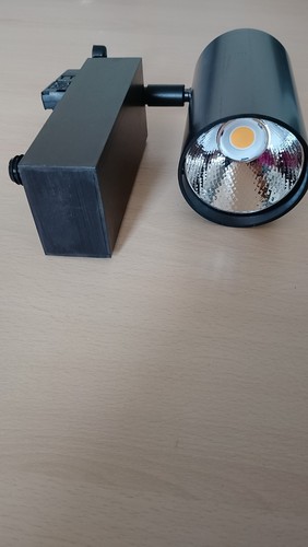 Spot sur rail led 230v - spot,