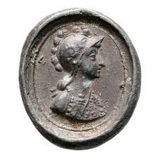 Empreinte portrait empereur