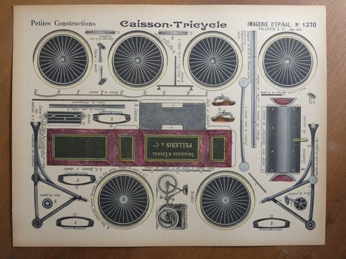 Maquette papier caisson - papier,