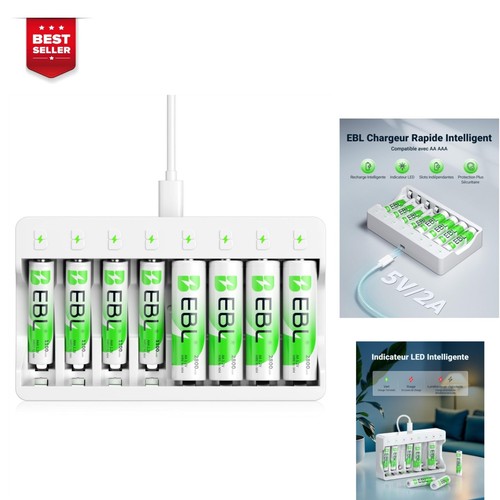 Ebl chargeur piles - ebl,