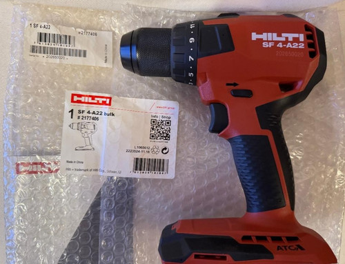 Hilti a22 drill driver - sf,