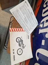 Motobécane D 55 Trial TT catalogue piece détache Motoconfort D55TT parts list