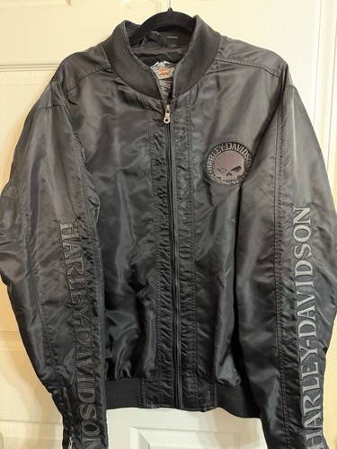 Harley davidson skull - skull, bomber
